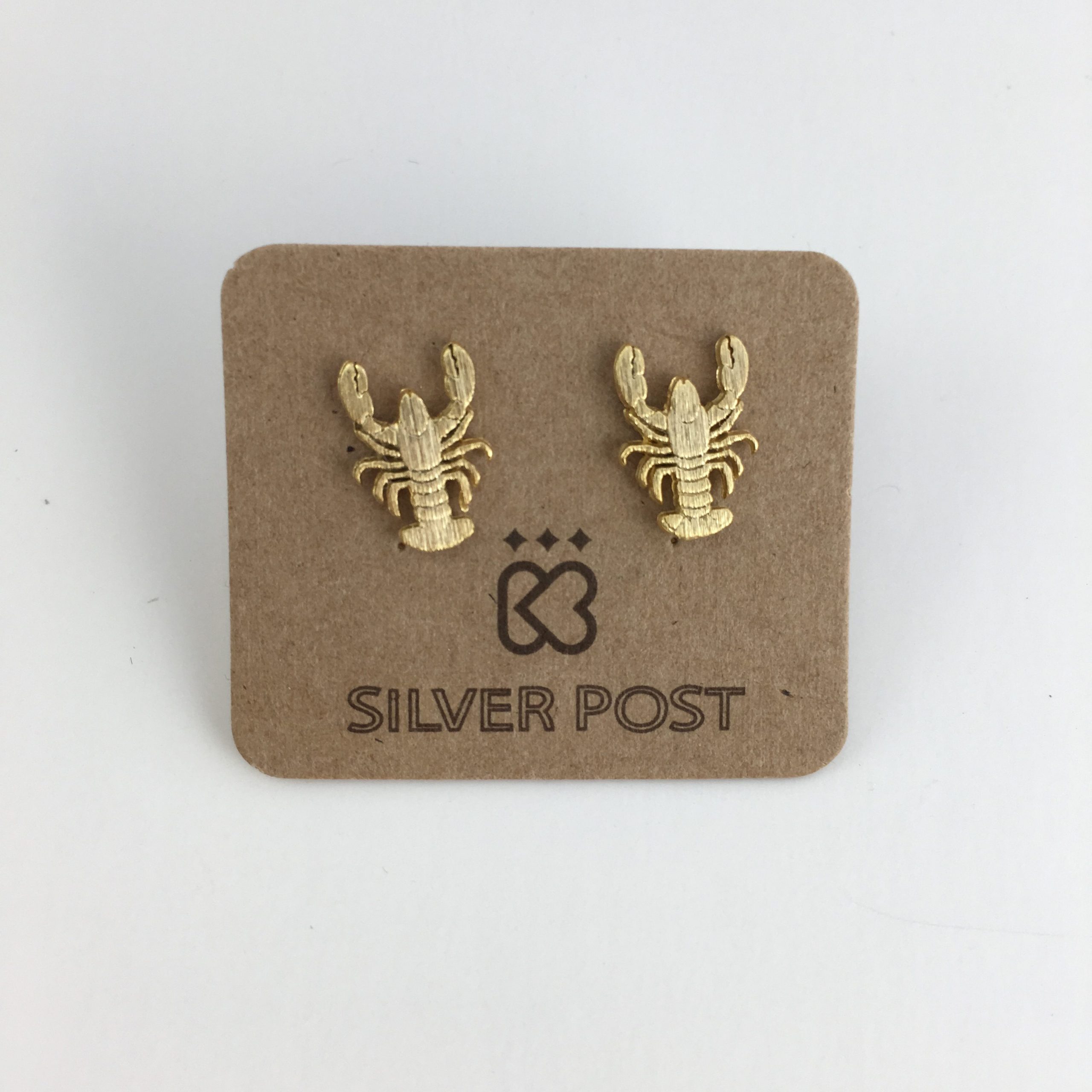 Crawfish Earrings Gold CGE100GD – Song Lily