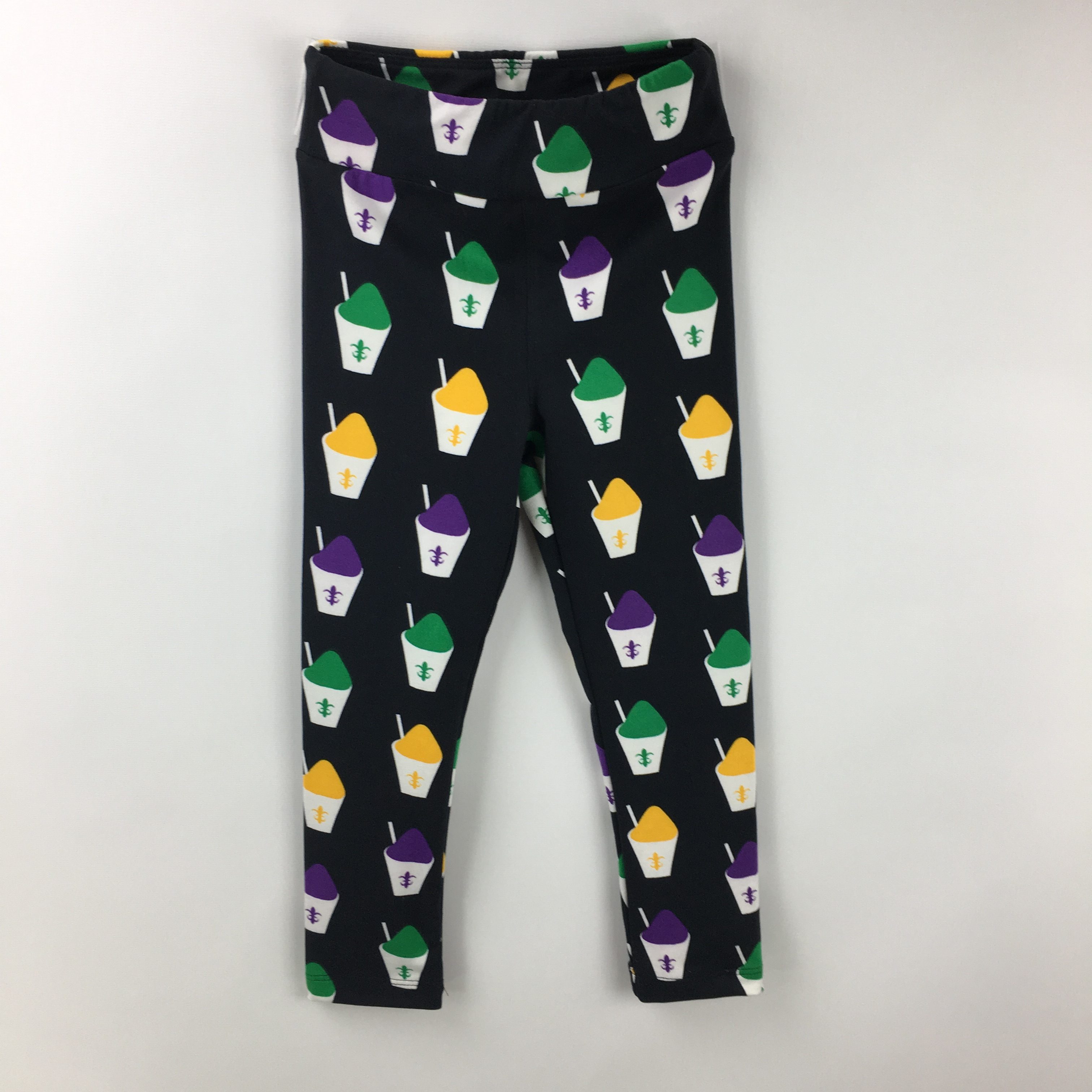 Mardi Gras Snowball Leggings Children’s Song Lily