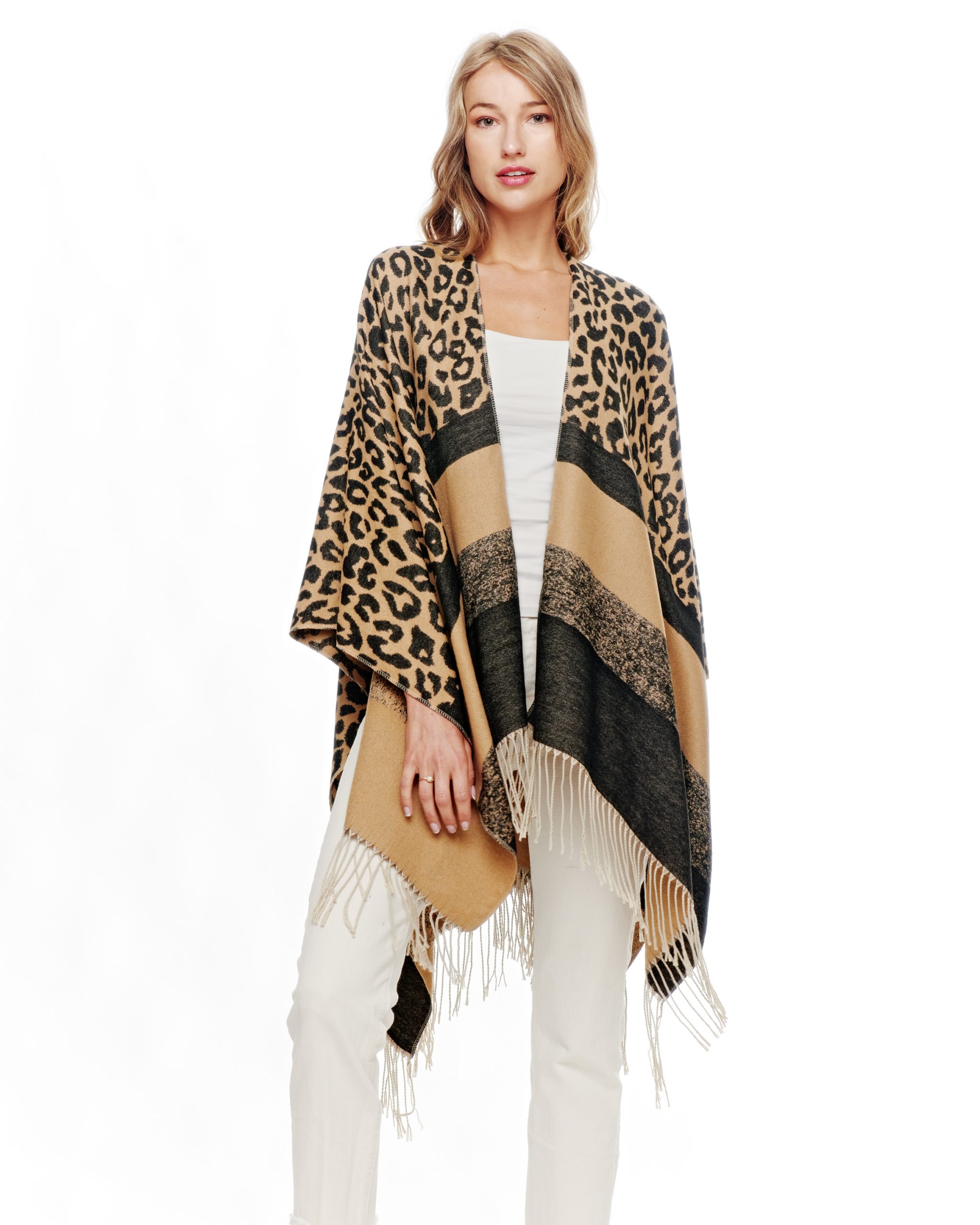Soft Comfy Leopard Print Scarf BAAP2002 CM – Song Lily