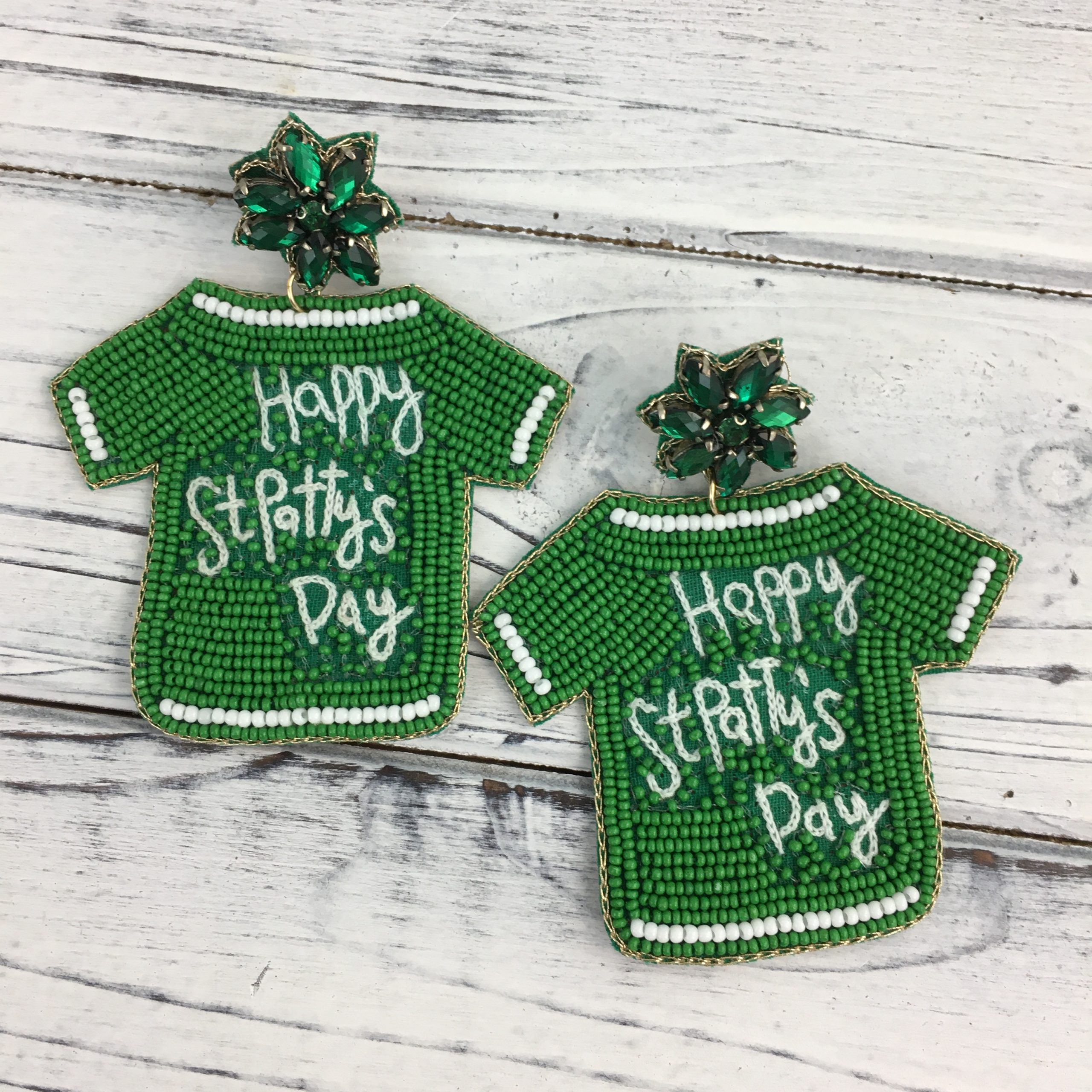 St. Patrick's Day Earrings – Melba Lily Designs