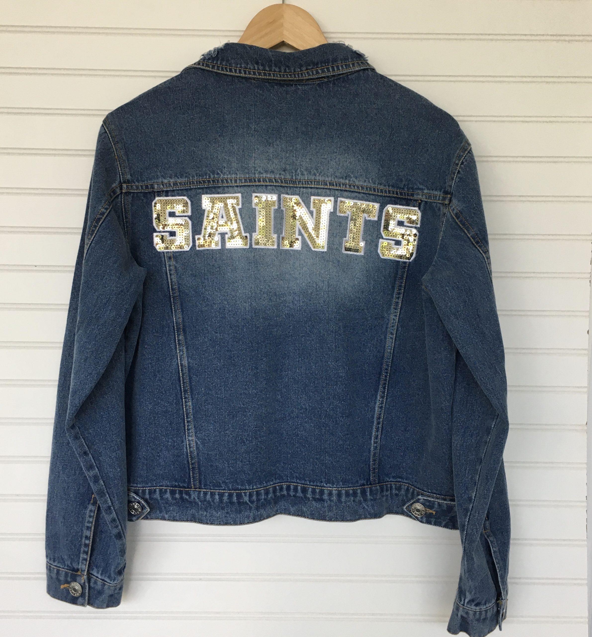 Saints Denim Jacket Adult (Sold in 8-Pack) – Song Lily